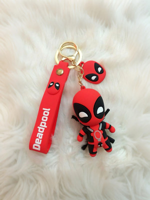 Rozti 3d deadpool keychain Key Chain