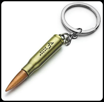 gtrp Trendy-KD157-Gun Bullet Shaped Keyring Key Chain
