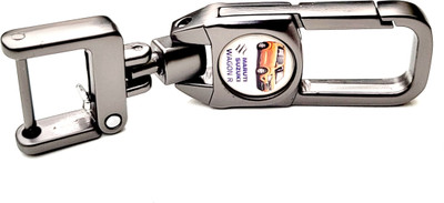 ADOREAL SUZUKI WAGON-R METALLIC KEYCHAIN AND KEYRING WITH CAR LOGO Key Chain