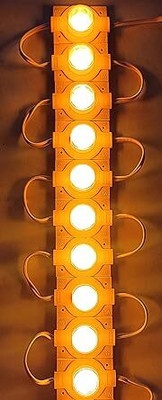 StrawHat 10 LEDs 0.3 m Yellow Steady Bulb Rice Lights(Pack of 10)