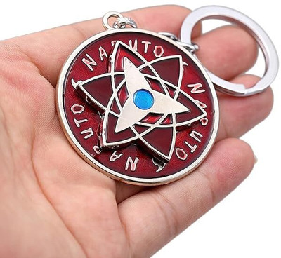 gtrp Rotating Naruto Stainless Steel Keychain Metal For Gifting 10 Key Chain