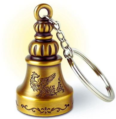 TheShinyPicks Guardian Bell Keychain for Goodluck Blessing Tibetan Bell Key Chain