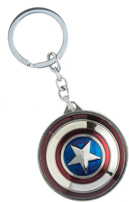 gtrp keychain-Captain America Revolving For Fans Design Key Chain