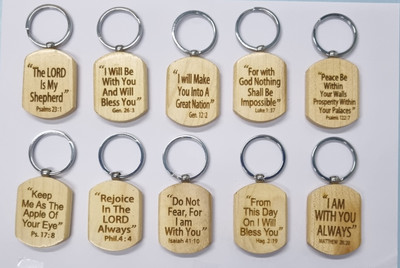 BLESSINGS Set Of 10 Christianity -1 Key Chain
