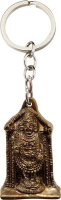 BLESSINGS Tirupati Balaji Bronze Effect Plastic Key Chain