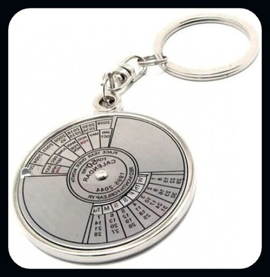 gtrp key Chain-key-Traders-50-Years-Calendar-Key-Chain-A Key Chain