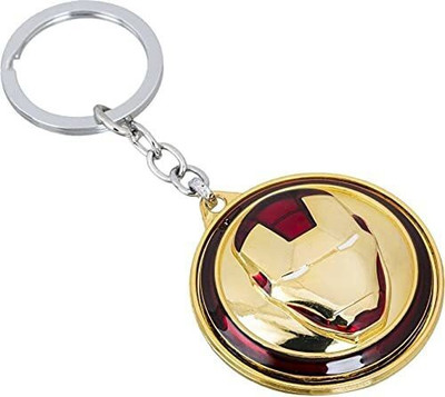FOXR Ironman Rotating Mask (Red Golden) Key Chain