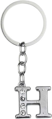 AMANVANI Stylish Decorative Alphabet Letter Metal Keychain for Girls & Boys Return Gift Key Chain