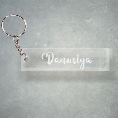 SY Gifts Danusiya T Name Keychain F1 6732 Key Chain
