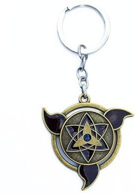 Verity Sasuke Uchiha Mangekyou Red Eye of Sharingan Metal Keychain Key Chain Key Chain