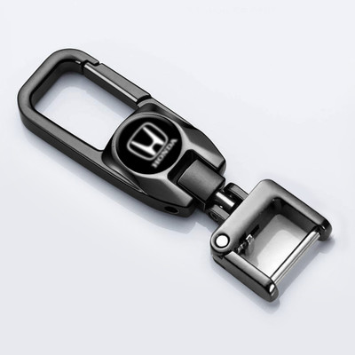 Keycraft Key craft Metal Keychain compatible with Honda Cars Key Chain