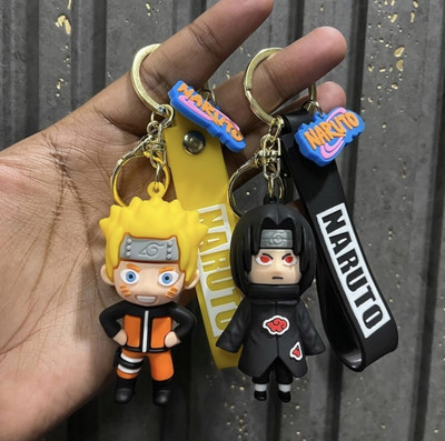 Shop Grab Famous Anime Naruto Itachi Keychain Set with Hook & Long Strap for Anime Lovers Key Chain