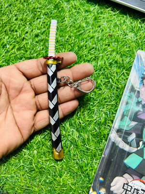 gtrp Demon slayer Anime sabito Katana Keychain [15cm] | Ideal Gift 16 Key Chain