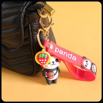 gtrp keychain-2022 Creative Cute Panda Pendant Cartoon Key Buckle F-A Key Chain
