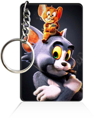 Party Gift Printed Wooden Rectangle Hero key ring Keychain PGRQ255KY (75) Key Chain