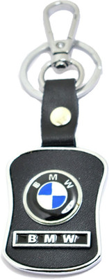 GKCH keychain-BMW with Chrome Metal Locking Key Chain
