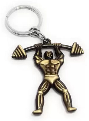 BIZOLO Weight Lifting Body Key Chain ( Pack Of 1 ) Key Chain
