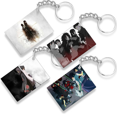 THE HATKE STORE Sasuke Naruto Printed Anime Keychain For Bike, Car Anime Lover p11 Key Chain