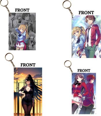 Hariyaali Enterprises LLP CLASSROOM OF THE ELITE Unique Style 4 Pieces Combo Key Chain