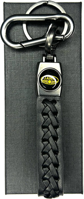 FLAMBE jawa Black Cross Design Belt Keychain Key Chain
