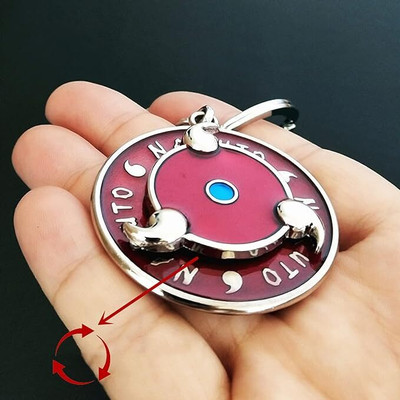 gtrp Rotating Naruto Stainless Steel Keychain Metal For Gifting 16 Key Chain