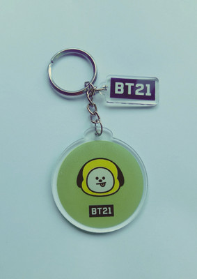 sharangu CHIMMY BTS Cartoon acrylic BT21 keyring|BTS BT21 Keychain Key Chain