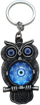 Kopal Evil Eye Owl Keychain for man & woman X-1 Key Chain