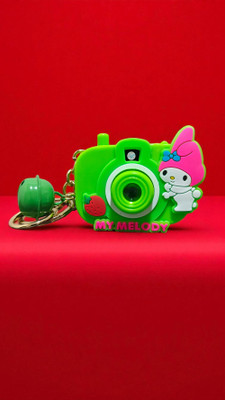 Meraki ind My Melody Cartoon Projector Keychain Cute Camera Style Keychain for Kids & Girls Key Chain