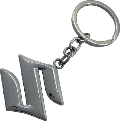 BBG NEW_Chrome Keychain Logo Key Chain
