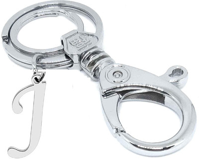 Mundkar Alphabet Keychain Ring Hook J Alphabet Key Chain