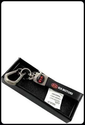 gtrp Keychain-Stylish KIA Leather Strip Hook Best quality Key Chain Key Chain
