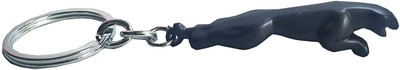 Jainjon black cat keychain for Jaguar car Key Chain