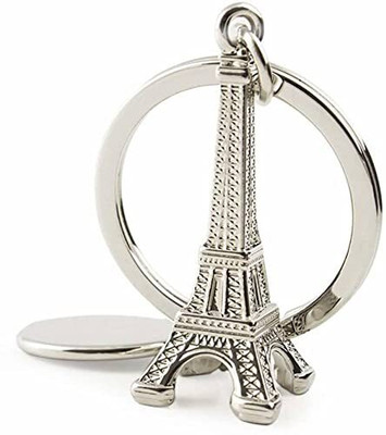 KV Fashion silver metal Eiffel tower keychain Key Chain Key Chain