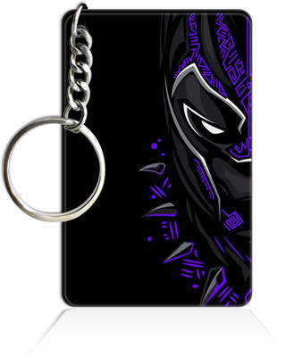 Party Gift Printed Wooden Rectangle Hero key ring Keychain PGRQ255KY (175) Key Chain