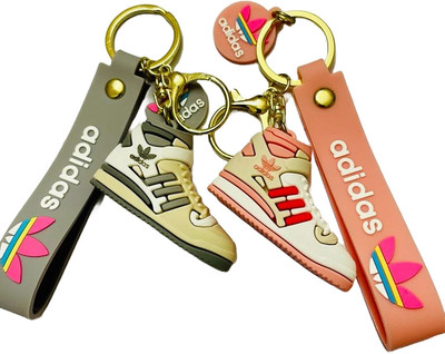 Next Gen Keychains 3D combo Jordan Shoes set keychain with hook & strap key ring Key Chain