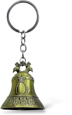 Tera13 Golden Tibetan Keychain Good Luck Keychain, Bike Car Keyring, Bags And Backpacks Key Chain