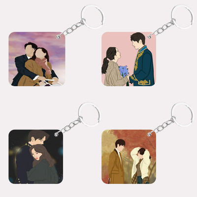 GS STUDIO THE KING ETERNAL MONARCH -2-K-drama-keychains |Smooth and shining keychain Key Chain