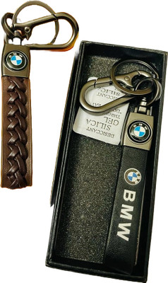 GKM Latest Car keychain BMW keychaim combo set keyring Key Chain