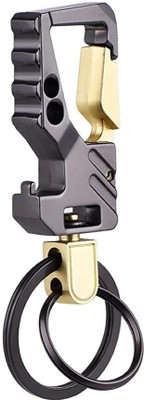 GKCH keychain-Stainless steel blackholder with bottle opener Key Chain