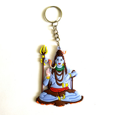 ShopTalk LORD SHIVA HIGH QUALITY RUBBER Key Chain