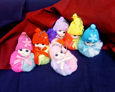 shinde exports topi baby keychain pack of 6 Key Chain