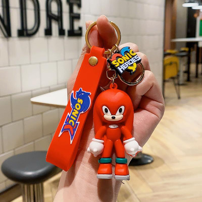 GINOYABROTHERS Action Character 3D Rubber Silicone Key Chain