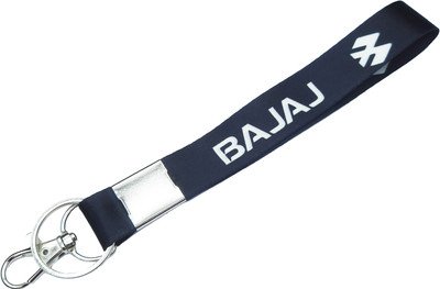GSV Bajaj Fabric Locking Hook ID tag Key Chain Multicolour Keychain Lanyard Key Chain