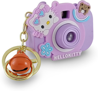 SGE89 Camera Keychain with Image Projector Creative Simulation Character Design Key Chain