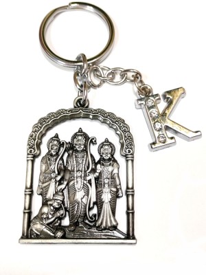 ShopTop Jai shree Ram family AS_SO_RT_ED keyring with Letter K keyring K01XB Key Chain