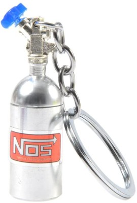 LAVITRA Mini Nitrous Oxide Keyring Nos Gas Car Key Chain Rings Fashion Pill Box Keychain Key Chain