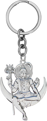 M Men Style Religious Lord Shiv Mahadev Metal Keychain SKey202414 Key Chain