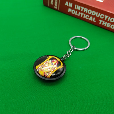 Rolimoli Stainless steel Lord Tirupati balaji Keychain | Religious Gifting Keychain Key Chain