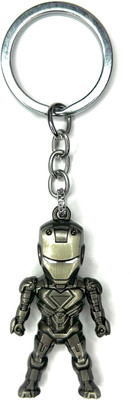 FLAMBE Marvel Avengers Iron Man Logoi Keychain Key Chain