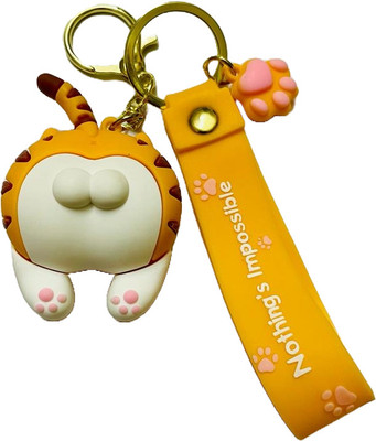 GKM 3D Butt Attractive high quality keychain with hook for cars/bike Key Chain